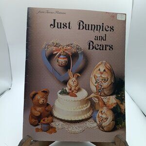 Just Bunnies And Bears Craft Book By Teresa Layman 1987 Vintage Pattern Book
